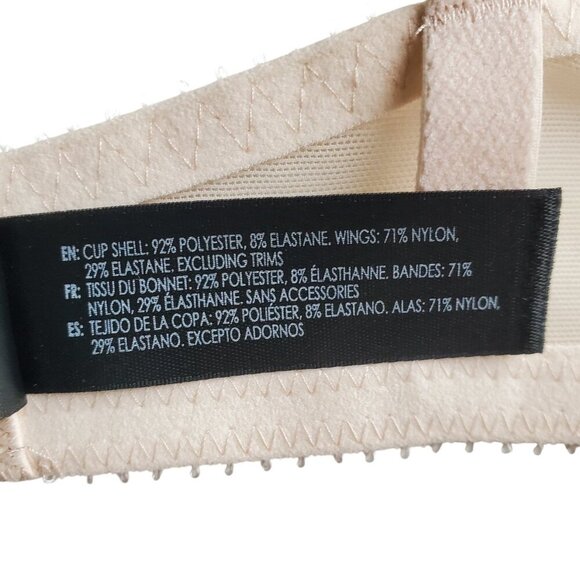 HEIDI KLUM NWOT MAXimum Lift Push Up Plunge Bra Nude 36C - Picture 8 of 11